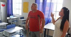 Presidente da Câmara visita o Centro de Atendimento Educacional Especializado (CAEEM)