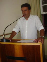 Vereador Gilberto fala sobre o Projeto de Lei Complementar 001/2012