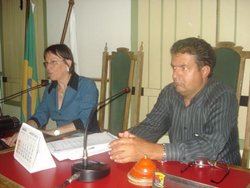 Visita da Deputada Estadual Maria Tereza Lara à Câmara Municipal de Itapecerica
