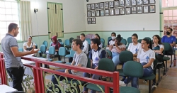 Alunos do 1º ano da E.E.  Imaculada Conceição visitam a Câmara de Itapecerica