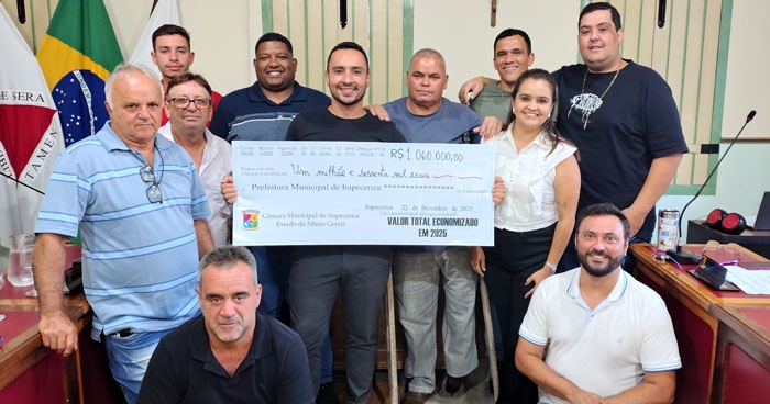 Câmara devolve mais de R$1 milhão aos cofres do Município